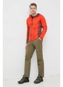 Sportska jakna Columbia Powder Pass boja: crvena, za prijelazno razdoblje, 1773271-011