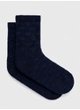 Čarape Emporio Armani boja: tamno plava