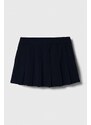 Dječja suknja Abercrombie & Fitch boja: tamno plava, mini, širi se prema dolje