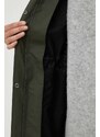 Kišna jakna Rains 18550 Jackets za žene, boja: zelena, za prijelazno razdoblje