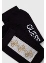 Čarape Guess za žene, boja: crna