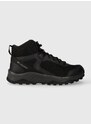 Cipele Columbia Trailstorm Ascend Mid WP za muškarce, boja: crna, sa srednje toplom podstavom