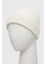 Dječja kapa s dodatkom vune Emporio Armani boja: bijela, od tanke pletenine