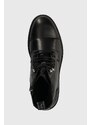 Kožne cipele Pepe Jeans LOGAN BOOT za muškarce, boja: crna, PMS50237