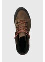 Cipele Jack Wolfskin Terraquest X Texapore Mid za muškarce, boja: smeđa