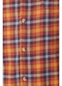 Košulja Columbia Cornell Woods Flannel LS za muškarce, boja: narančasta, regular, s klasičnim ovratnikom, 1617951