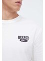 Pamučna majica Reebok Classic boja: bež, s aplikacijom