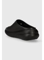Natikače Crocs Classic Crush Slide za žene, boja: crna, s platformom, 208731