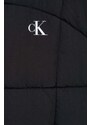 Jakna Calvin Klein Jeans za žene, boja: crna, za zimu