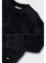 Dječji džemper Mayoral boja: crna