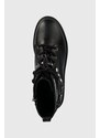 Čizme Guess VAIDA za žene, boja: crna, s platformom, FL8VDA ELE10