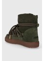 Čizme za snijeg od brušene kože Inuikii Classic Nabuk boja: zelena, 75202-060