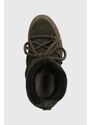 Čizme za snijeg od brušene kože Inuikii Classic Nabuk boja: zelena, 75202-060