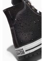 Kožne čizme Converse Chuck Taylor All Star City Trek boja: crna, A04480C