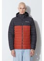Sportska jakna Columbia Powder Lite Hooded Jkt boja: ružičasta, za zimu, 1693931
