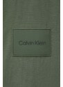 Pernata jakna Calvin Klein za muškarce, boja: zelena, za zimu
