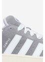 Tenisice od brušene kože adidas Originals Campus0S boja: siva, HQ8707-grey