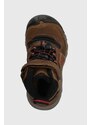 Dječje zimske cipele od brušene kože Keen boja: smeđa