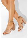 Zapatos Sandale elegantne Jubiley Šampanjac