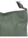 Luksuzna Talijanska torba od prave kože VERA ITALY "Ambroza", boja metvica, 23x30cm