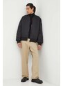 Bomber jakna Calvin Klein Jeans za muškarce, boja: crna, za prijelazno razdoblje