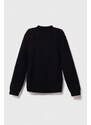 Dječji džemper Guess boja: crna, topli
