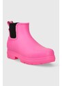 Gumene čizme UGG Droplet za žene, boja: ružičasta, 1130831