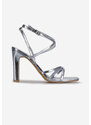 Zapatos Sandale elegantne Ayleen V2 srebrno