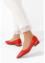 Zapatos Salonke na malu petu Bertesa V2 crveno