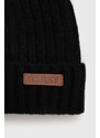 Dječja kapa s dodatkom vune Sisley boja: crna