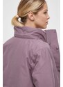 Pernata jakna Marmot Chalsea za žene, boja: ljubičasta, za zimu