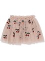 Dječja suknja Konges Sløjd boja: ružičasta, mini, širi se prema dolje