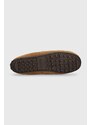 Kućne papuče od brušene kože Barbour Martin za muškarce, boja: smeđa, MSL0021BE51