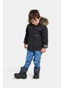 Dječja zimska jakna Didriksons KURE KIDS PARKA boja: crna