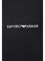 Homewear komplet Emporio Armani Underwear za žene, boja: crna