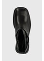 Kožne gležnjače Vagabond Shoemakers DORAH za žene, boja: crna, ravni potplat, 5642.801.20