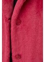 Kaput PS Paul Smith za žene, boja: ružičasta, za prijelazno razdoblje
