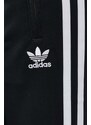 Donji dio trenirke adidas Originals boja: crna, s aplikacijom