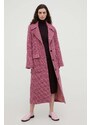 Kaput s primjesom vune Lovechild boja: ružičasta, za prijelazno razdoblje