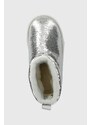 Dječje cipele za snijeg UGG KIDS CLASSIC MINI MIRROR BALL boja: srebrna