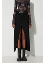 Traper suknja JW Anderson boja: crna, maxi, širi se prema dolje, DK0016.PG1334