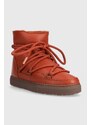 Kožne cipele za snijeg Inuikii Full Leather boja: crvena, 75202-087
