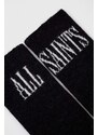 Rukavice bez prstiju s vunom AllSaints boja: crna