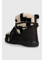 Čizme za snijeg Inuikii Shearling Zigzag boja: crna, 75202-090