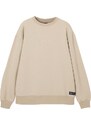 Pull&Bear Sweater majica pijesak / crna
