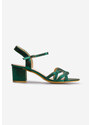 Zapatos Sandale s petu Myla zeleno