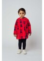 Haljina za bebe Bobo Choses boja: crvena, mini, širi se prema dolje