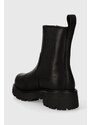 Gležnjače od brušene kože Vagabond Shoemakers COSMO 2.0 za žene, boja: crna, s platformom, s toplom podstavom, 5459.309.21