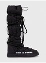Čizme za snijeg Inuikii Puffer Print High boja: crna, 75107-232