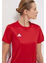 Majica kratkih rukava za trening adidas Performance Tabela 23 boja: crvena